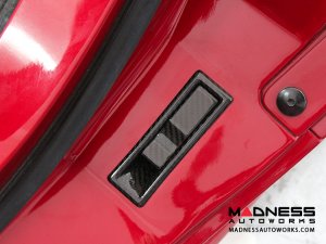 Alfa Romeo 4C Carbon Fiber Trunk Release Handle 